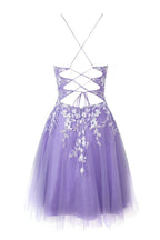 Aline Short Glitter Tulle Wedding Guest Dress with Appliques - Curvevia