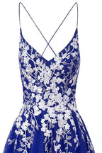 Aline Short Glitter Tulle Wedding Guest Dress with Appliques - Curvevia