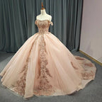 Classic Organza with Embroidery Cap Sleeve Sequined Quinceanera Dresses - Curvevia
