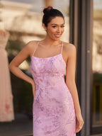 Mermaid Scoop Lace Long Evening Dress - Curvevia