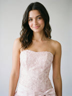 Petal Satin A-Line Straight Neck Back Zip Short Homecoming Dress with Cascading Ruffles - Curvevia