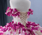Romantic Heart  Off-the-Shoulder Tulle Quinceañera Dress - Curvevia