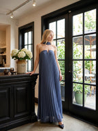 Stormy Chiffon Sheath Straight Neck Back Zip Floor-Length Bridesmaid Dress - Curvevia
