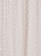 A-Line Sweetheart Sleeveless Tulle Tea-Length Wedding Dresses With Pleated - Curvevia