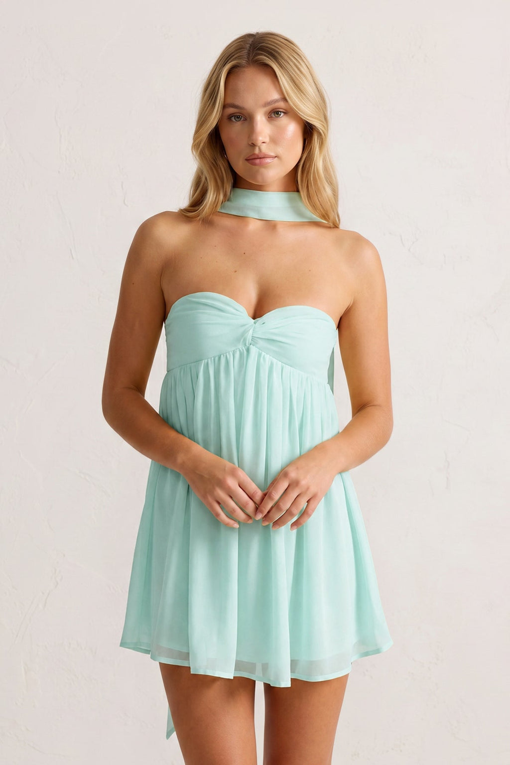 Sweetheart Ruched A-Line Chiffon Homecoming Dress - Curvevia