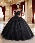 Royal Blue Off the Shoulder Puffy Quinceanera Dresses - Curvevia