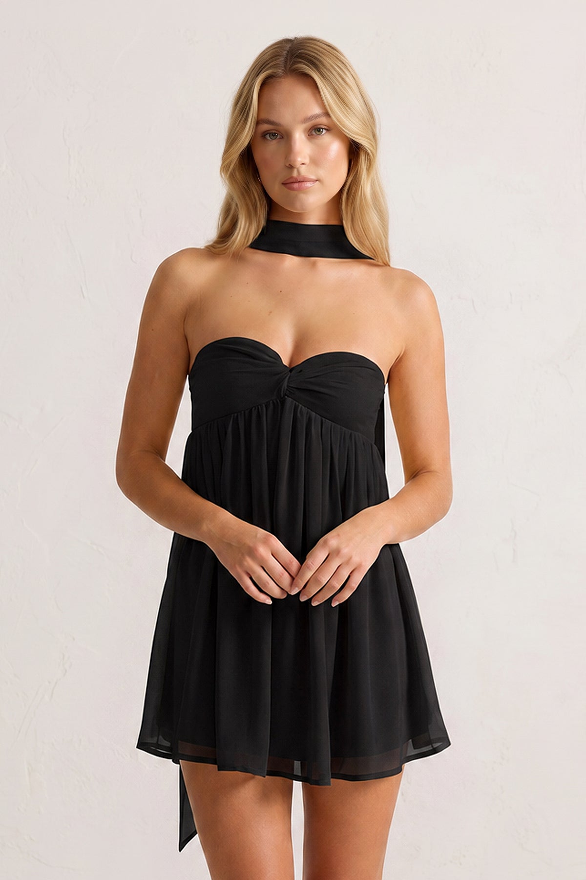 Sweetheart Ruched A-Line Chiffon Homecoming Dress - Curvevia