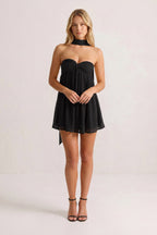 Sweetheart Ruched A-Line Chiffon Homecoming Dress - Curvevia
