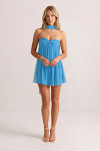 Sweetheart Ruched A-Line Chiffon Homecoming Dress - Curvevia