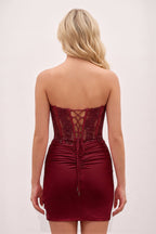 Sheath Sweetheart Fuchsia Tight Mini Homecoming Dresses - Curvevia