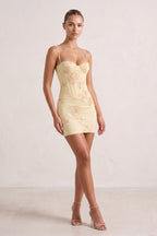 Burgundy Spaghetti Straps Sheath Homecoming Dress With Floral Embroidery - Curvevia