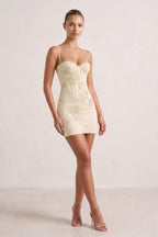 Burgundy Spaghetti Straps Sheath Homecoming Dress With Floral Embroidery - Curvevia