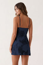 Coral Pink Spaghetti Straps Embroidered Sheath Mini Homecoming Dress - Curvevia