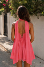 Sweetheart Ruched A-Line Chiffon Homecoming Dress - Curvevia