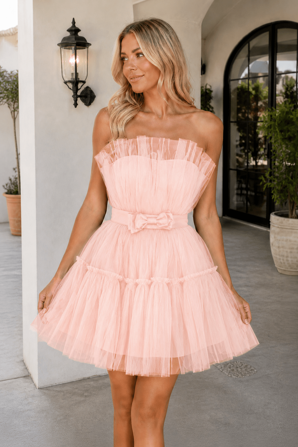 Cute A Line Strapless Black Short Homecoming Dress - Curvevia