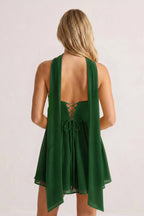 Sweetheart Ruched A-Line Chiffon Homecoming Dress - Curvevia