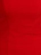 Red A-Line Strapless Ruffles Mini Homecoming Dresses - Curvevia