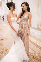 Elegant Sweetheart Sleeveless Mermaid Wedding Dress With Lace Appliques - Curvevia
