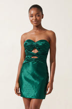 Orange Sheath Sweetheart Sequined Cut Out Short Homecoming & Cocktail Dresses - Curvevia