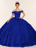 Ball Gown Organza Off The Shoulder Burgundy Quinceanera Dress - Curvevia