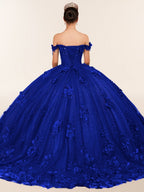 Ball Gown Organza Off The Shoulder Burgundy Quinceanera Dress - Curvevia