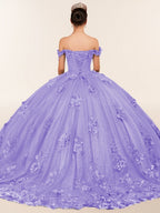 Ball Gown Organza Off The Shoulder Burgundy Quinceanera Dress - Curvevia