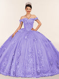 Ball Gown Organza Off The Shoulder Burgundy Quinceanera Dress - Curvevia
