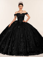 Ball Gown Organza Off The Shoulder Burgundy Quinceanera Dress - Curvevia