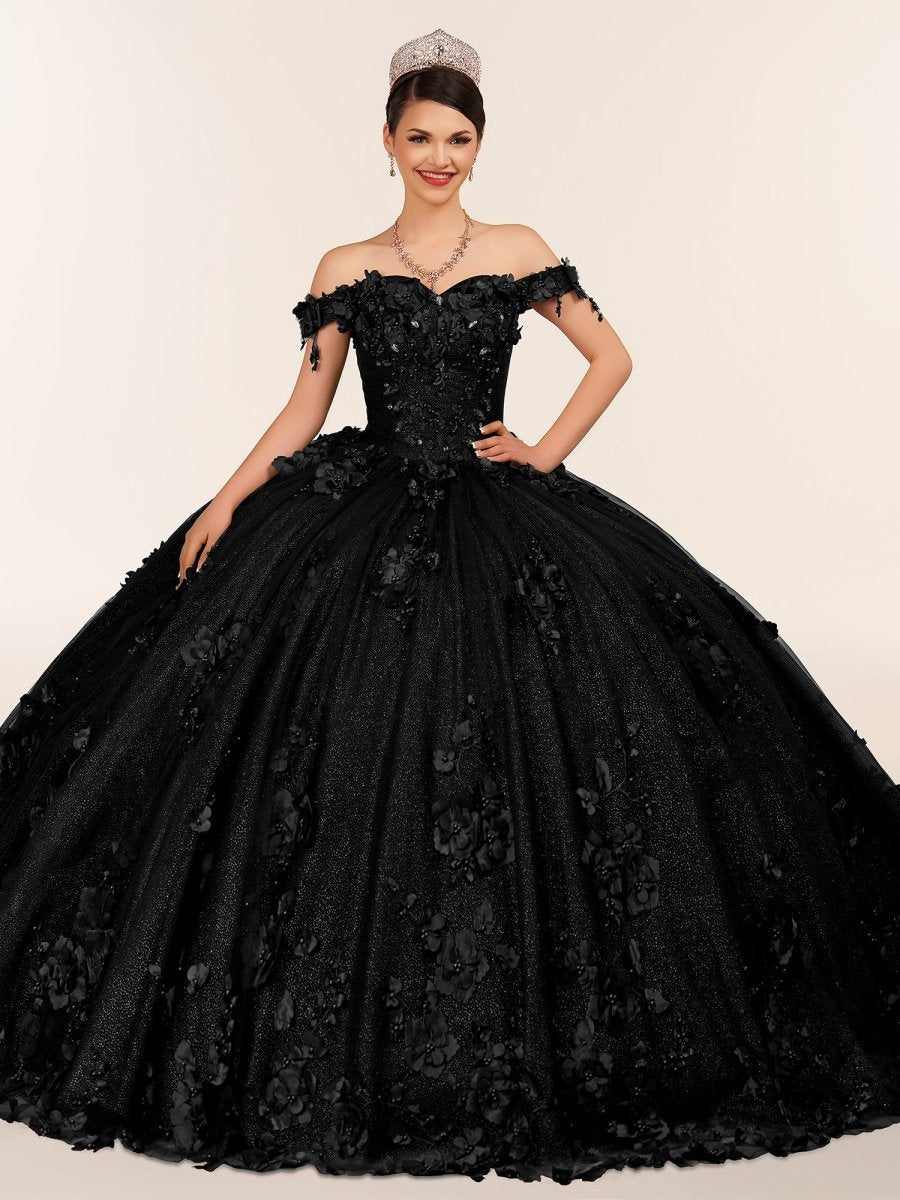 Ball Gown Organza Off The Shoulder Burgundy Quinceanera Dress - Curvevia
