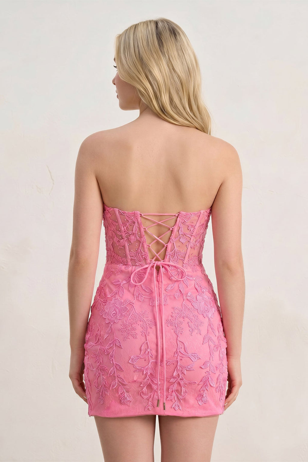 Tight Short Homecoming & Cocktail Dresses with Appliques - Curvevia
