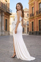 Gorgeous Mermaid Spaghetti Straps Black Beaded Prom Dresses with Slit - Curvevia