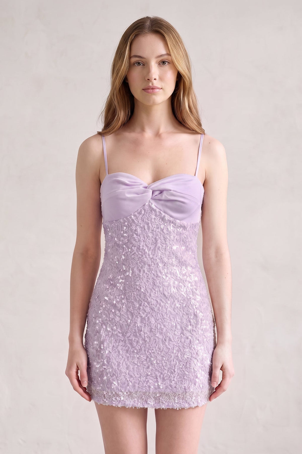 Yellow Bodycon Spaghetti Straps Short Homecoming Dress With Sequins - Curvevia