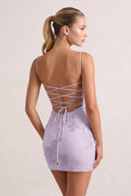 Burgundy Spaghetti Straps Sheath Homecoming Dress With Floral Embroidery - Curvevia
