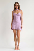 Red Jacquard Chiffon Cami Straps Sheath Homecoming Dress with Scarf - Curvevia