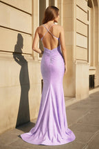 Mermaid Spaghetti Straps Dark Green Long Prom Dress with Appliques - Curvevia