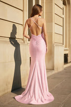 Mermaid Spaghetti Straps Dark Green Long Prom Dress with Appliques - Curvevia