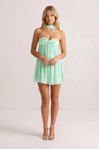 Sweetheart Ruched A-Line Chiffon Homecoming Dress - Curvevia