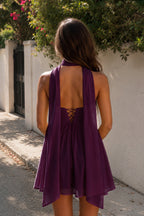 Sweetheart Ruched A-Line Chiffon Homecoming Dress - Curvevia