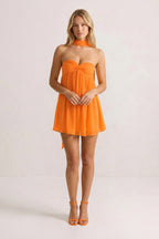 Sweetheart Ruched A-Line Chiffon Homecoming Dress - Curvevia