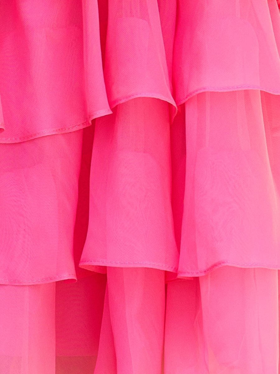 Yellow A Line Chiffon Ruffles Sweetheart Short Homecoming Dresses with Bow - Curvevia