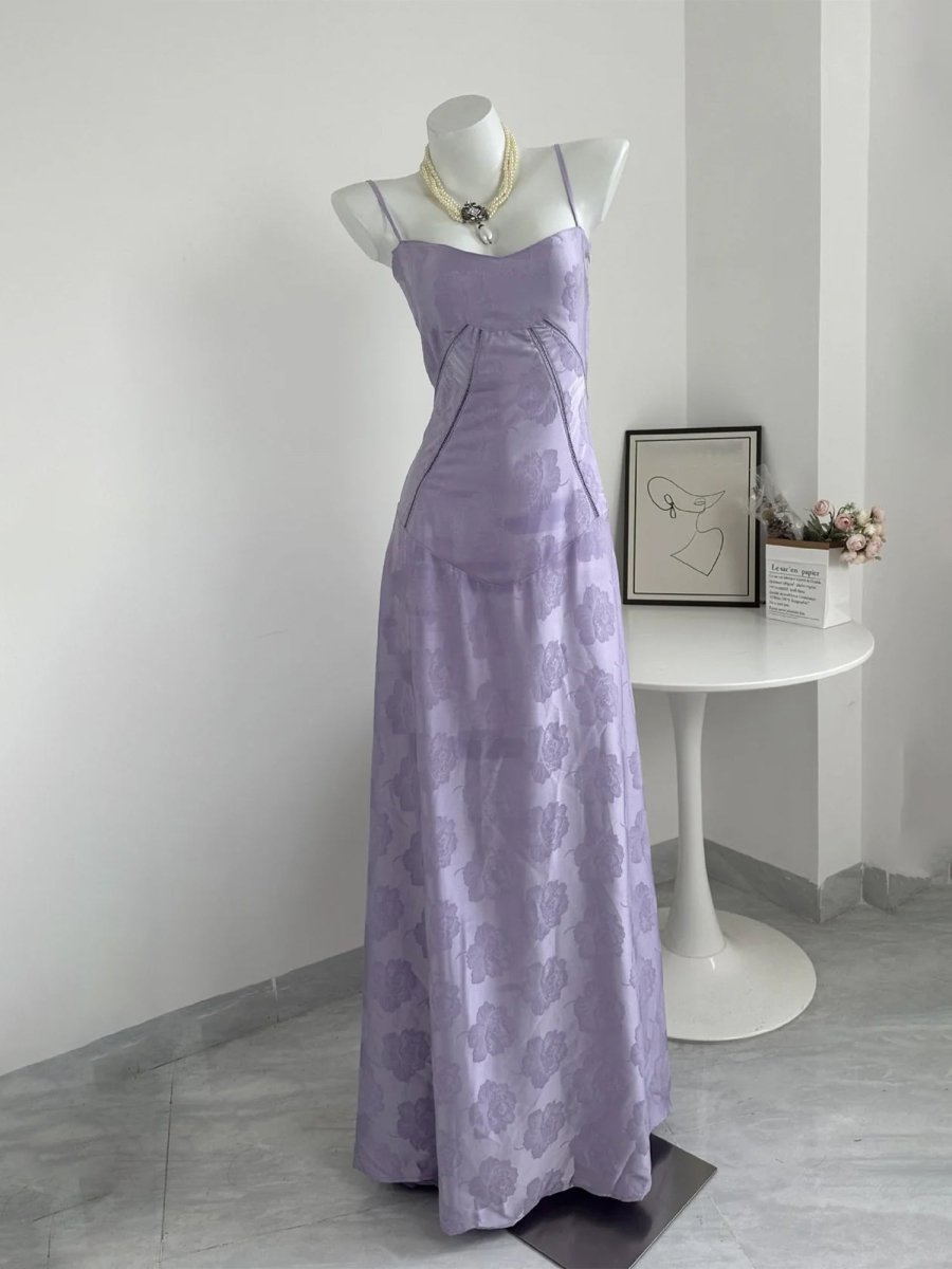 Sage Mermaid Satin Spaghetti Straps Long Evening Dress - Curvevia