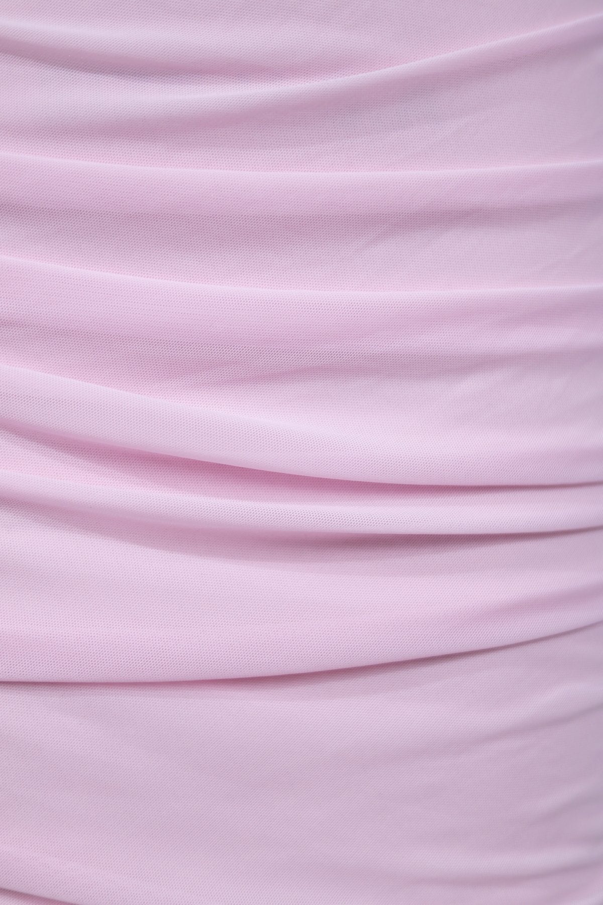 Pink Halter Tulle Sheath Ruched Homecoming Dress With Lace-Up Back - Curvevia