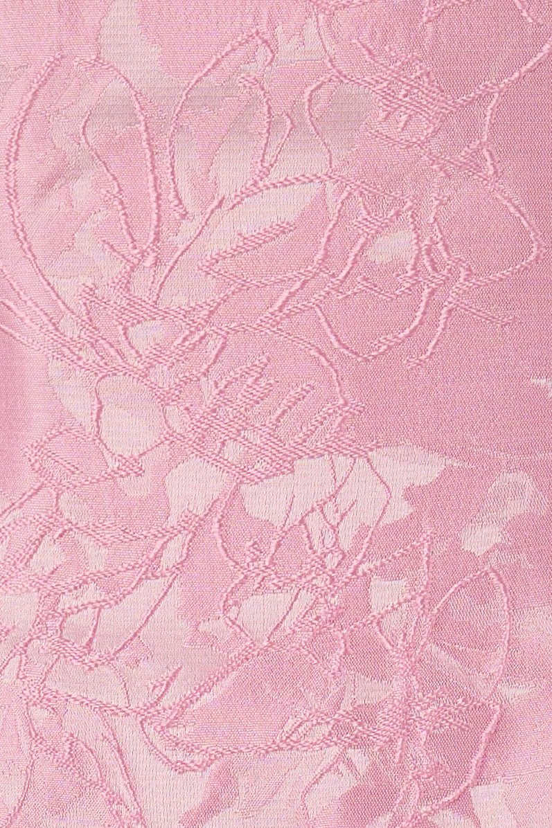 Pink Off The Shoulder Jacquard A Line Wedding Guest Dress With Appliques - Curvevia
