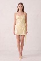 Pink Spaghetti Straps Sequin Ruched Ruffled Sheath Homecoming Dress - Curvevia