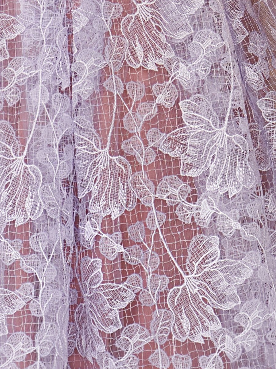 Purple Sweetheart A Line Corset Party Dress With Applique - Curvevia