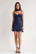 Red Jacquard Chiffon Cami Straps Sheath Homecoming Dress with Scarf - Curvevia