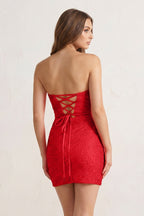 Orange Sheath Sweetheart Sequined Cut Out Short Homecoming & Cocktail Dresses - Curvevia