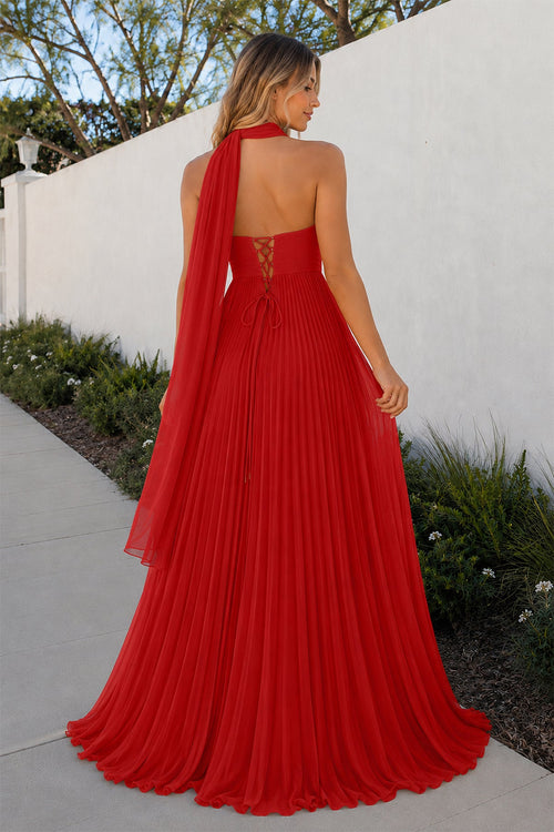 A Line Light Pink Sweetheart Chiffon Long Prom Dress - Curvevia