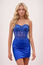 Sheath Sweetheart Fuchsia Tight Mini Homecoming Dresses - Curvevia