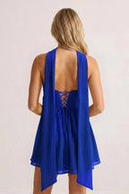 Sweetheart Ruched A-Line Chiffon Homecoming Dress - Curvevia